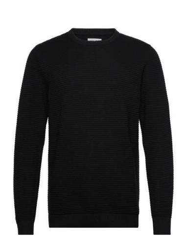 Jjotto Knit Crew Neck Ln Jack & J S Black