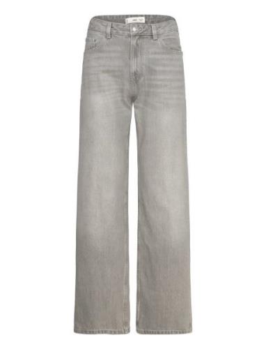 Miami Medium-Rise Straight-Fit Jeans Mango Grey