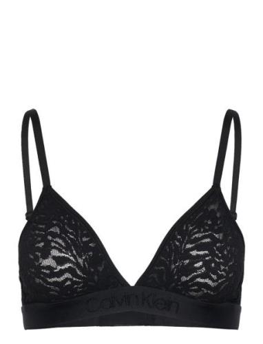 Unlined Triangle Calvin Klein Black