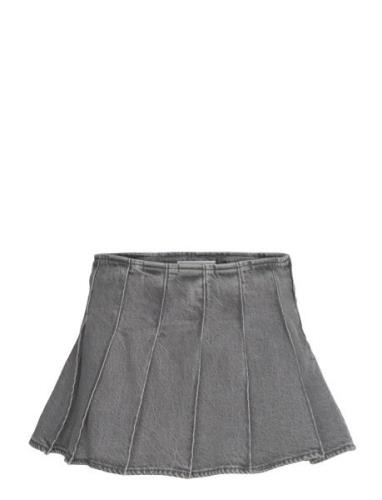 Denim Mini-Skirt Mango Grey