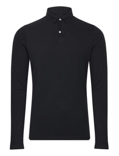 Studios L/S Jersey Polo Superdry Black