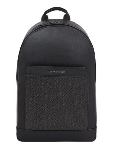 Th Monogram Backpack Tommy Hilfiger Black