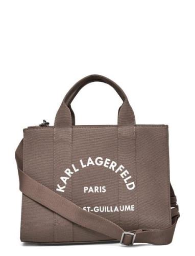 Rsg Square Medium Tote Karl Lagerfeld Grey