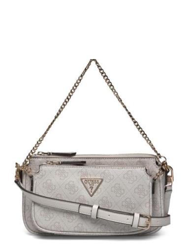 Noelle Dbl Pouch Crossbody GUESS Cream