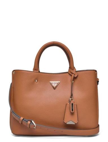 Meridian Girlfriend Satchel GUESS Brown