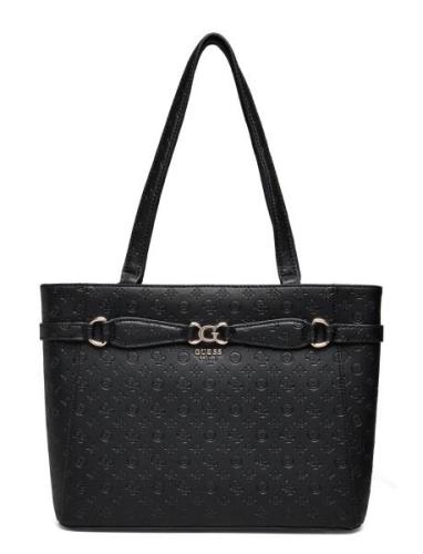 Arlena Logo Noel Tote GUESS Black