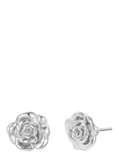 Rosie Stud Earring Bud To Rose Silver