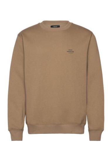 Standard Crew Logo Sweat Mads Nørgaard Brown