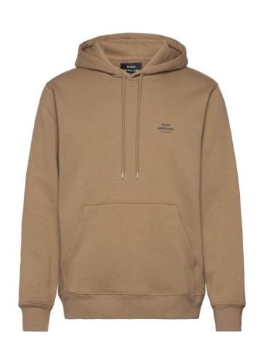 Standard Hoodie Logo Sweat Mads Nørgaard Beige