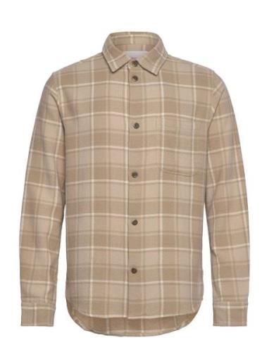 Kash Check Shirt Les Deux Beige