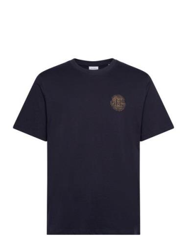 Globe T-Shirt Les Deux Navy