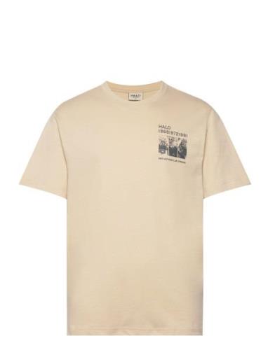 Halo Map T-Shirt HALO Beige