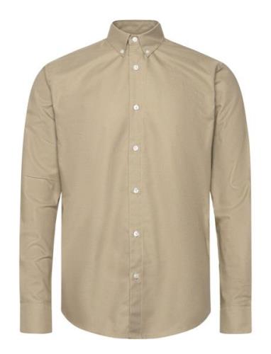 Cotton Oxford Sune Shirt Bd Mads Nørgaard Beige