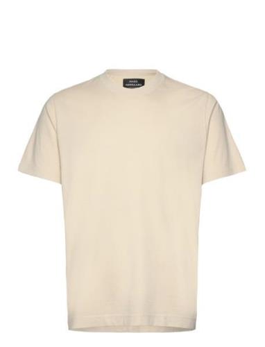 Cotton Jersey Dye Frode Tee Mads Nørgaard Cream