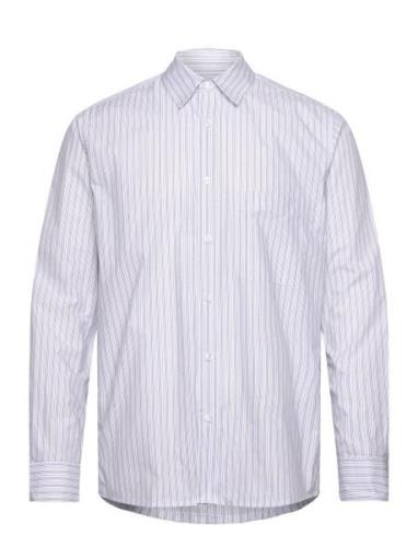 Organic Cotton Poplin Sune Shirt Mads Nørgaard Blue