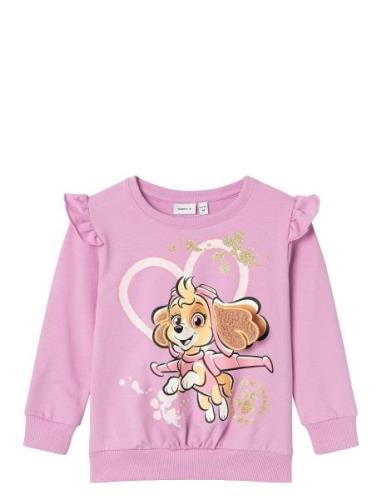 Nmfjyla Pawpatrol Sweat Unb Noos Cplg Name It Pink