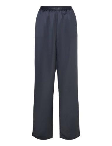 Ayla Satin Trousers Ahlvar Gallery Navy