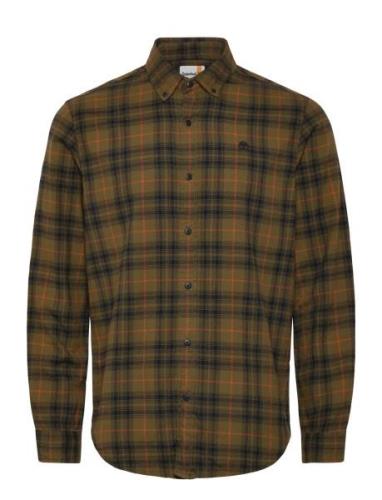 Solucell Plaid Shirt Dark Olive Yd Timberland Khaki