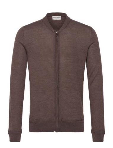 Bs Alon Regular Fit Knitwear Bruun & Stengade Brown