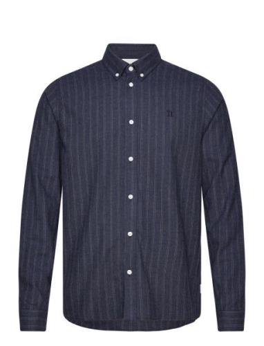 Desert Reg Stripe Shirt Les Deux Navy