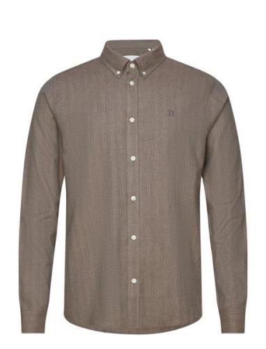 Desert Reg Stripe Shirt Les Deux Grey