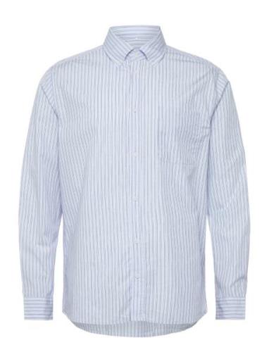 Kent Poplin Shirt Les Deux Blue