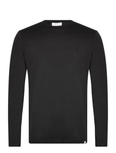 Nørregaard Ls T-Shirt Tonal Les Deux Black