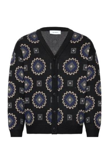 Aro Paisley Cardigan Les Deux Navy