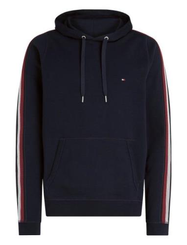 Global Stripe Tape Hoody Tommy Hilfiger Navy