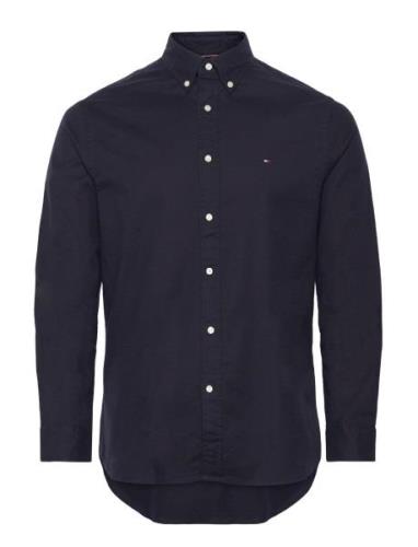 Flex Brushed Solid Rf Shirt Tommy Hilfiger Navy