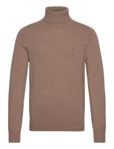 Lambswool Roll Neck Tommy Hilfiger Beige