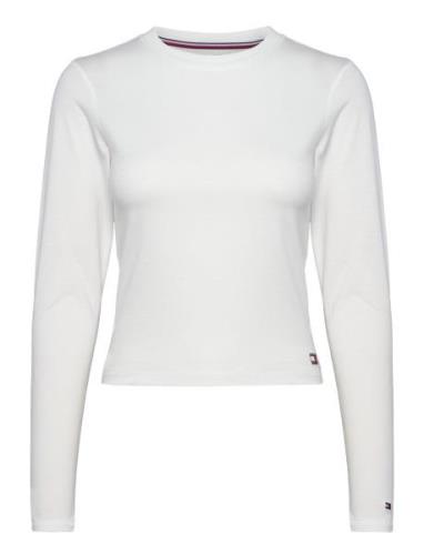 Ls T-Shirt Tommy Hilfiger White