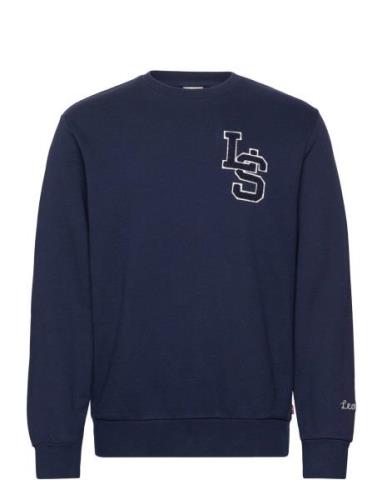 Standard Graphic Crew Ls Lette LEVI´S Men Navy