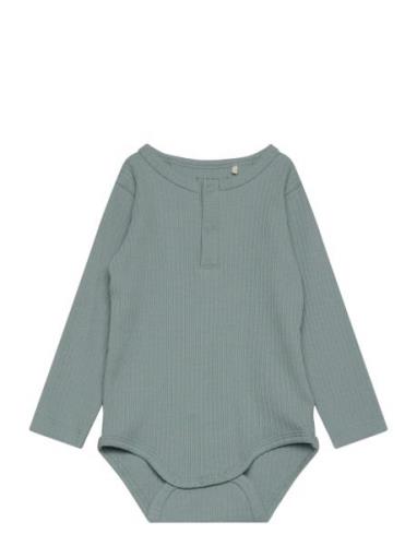 Body Ls Rib Fixoni Blue