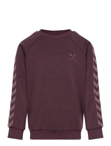 Hmlwong Sweatshirt Hummel Purple