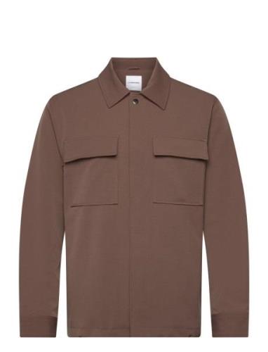 Pocket Overshirt Lindbergh Brown