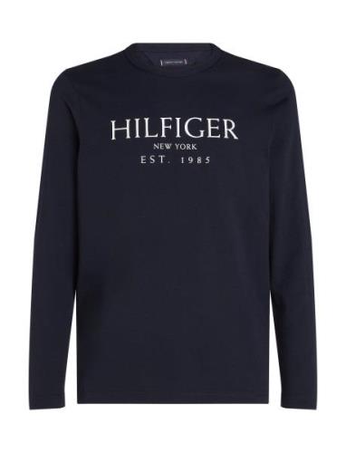 Big Hilfiger Ls Tee Tommy Hilfiger Navy