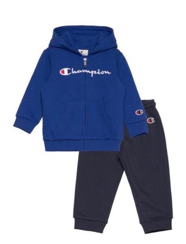 Hooded Full Zip Suit Champion Blue