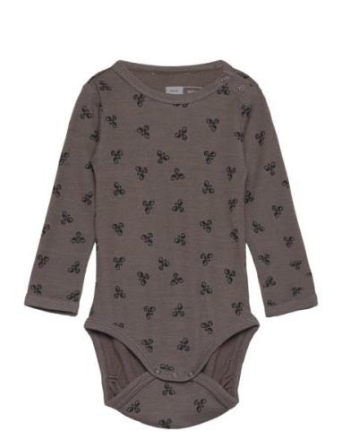 Hmlbambo Body Ls Hummel Brown