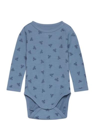 Hmlbambo Body Ls Hummel Blue