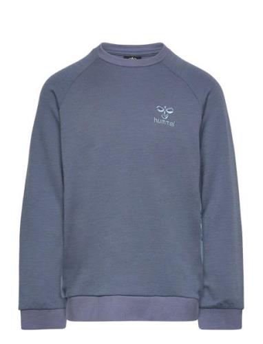 Hmlwulbato Sweatshirt Hummel Blue