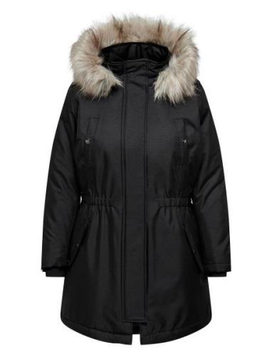 Carirena Parka Coat Otw ONLY Carmakoma Black