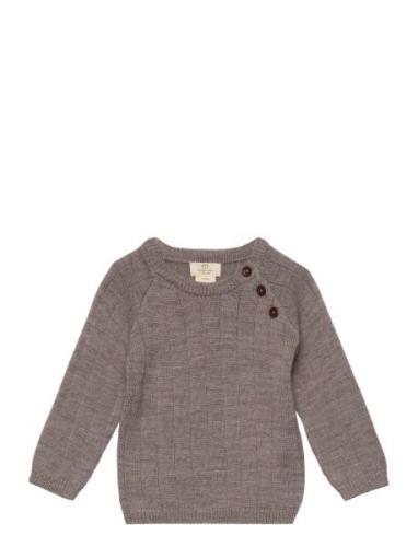 Merino Knitted Blouse Copenhagen Colors Grey