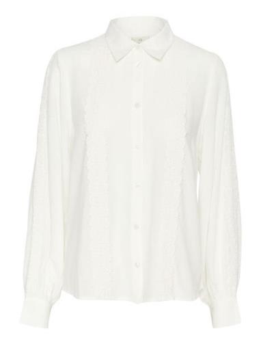 Kasabrina Shirt Kaffe White