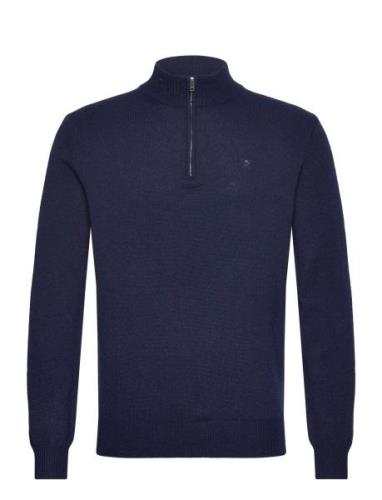 Lambswool Hzip Hackett London Navy