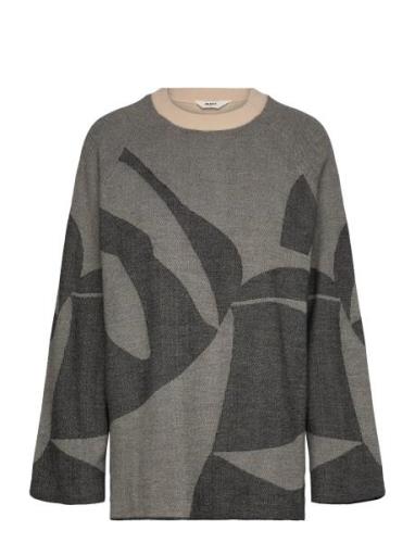 Objsif Lo L/S Knit Pullover Div Object Grey