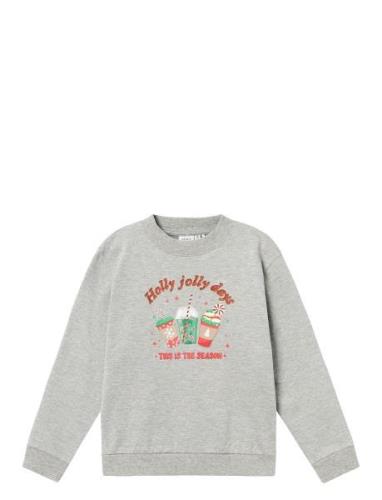 Nkfruljul Ls Nreg Sweat Bru Box Name It Grey