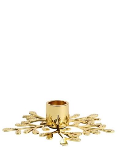 Mistletoe Candle Brass Cooee Design Gold