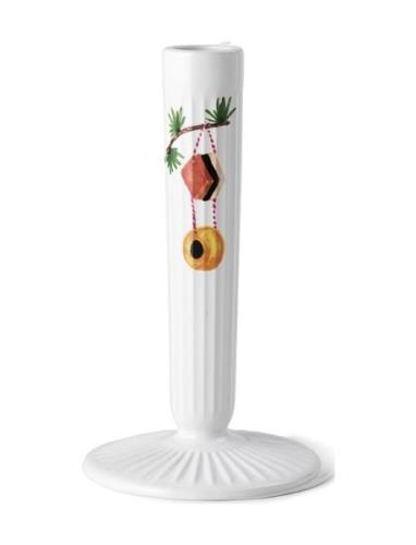 Hammershøi Christmas Candle Holder H16 White W. Deco Kähler White