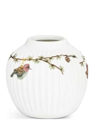 Hammershøi Christmas Vase H13 Hvid M. Deko Kähler White